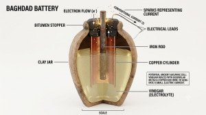 Diagram of the Baghdad Battery