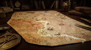 Piri Reis Map compared with Antarctica
