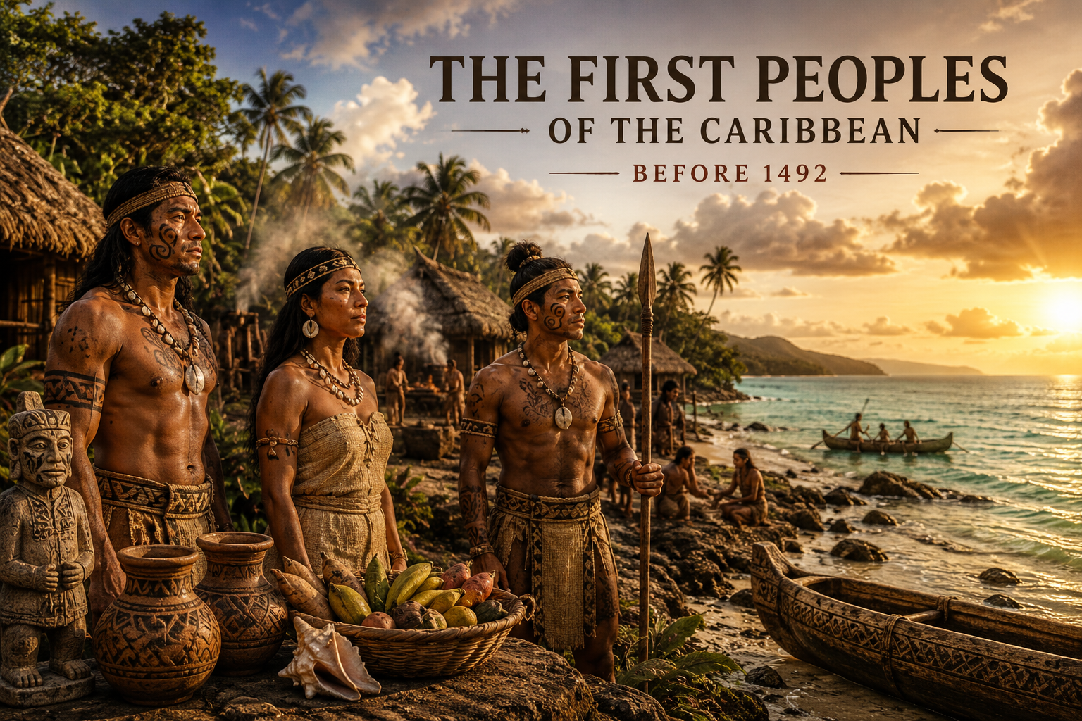 Indigenous Caribbean peoples Taino Lucayan and Kalinago before 1492
